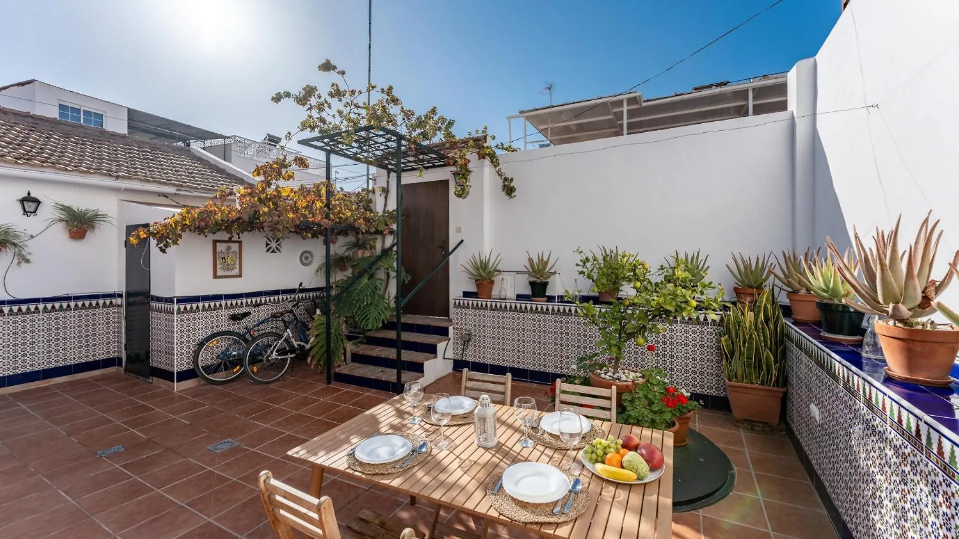 马拉加Casa Mata En El Palo别墅
